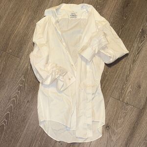 Calvin Klein Ivory Long Sleeve Shirt